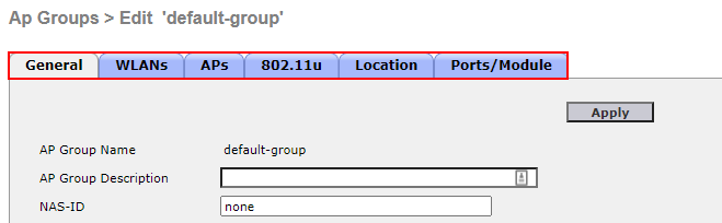 Out of Box Default Group