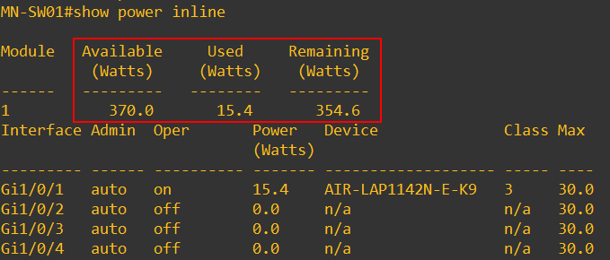 PoE Example