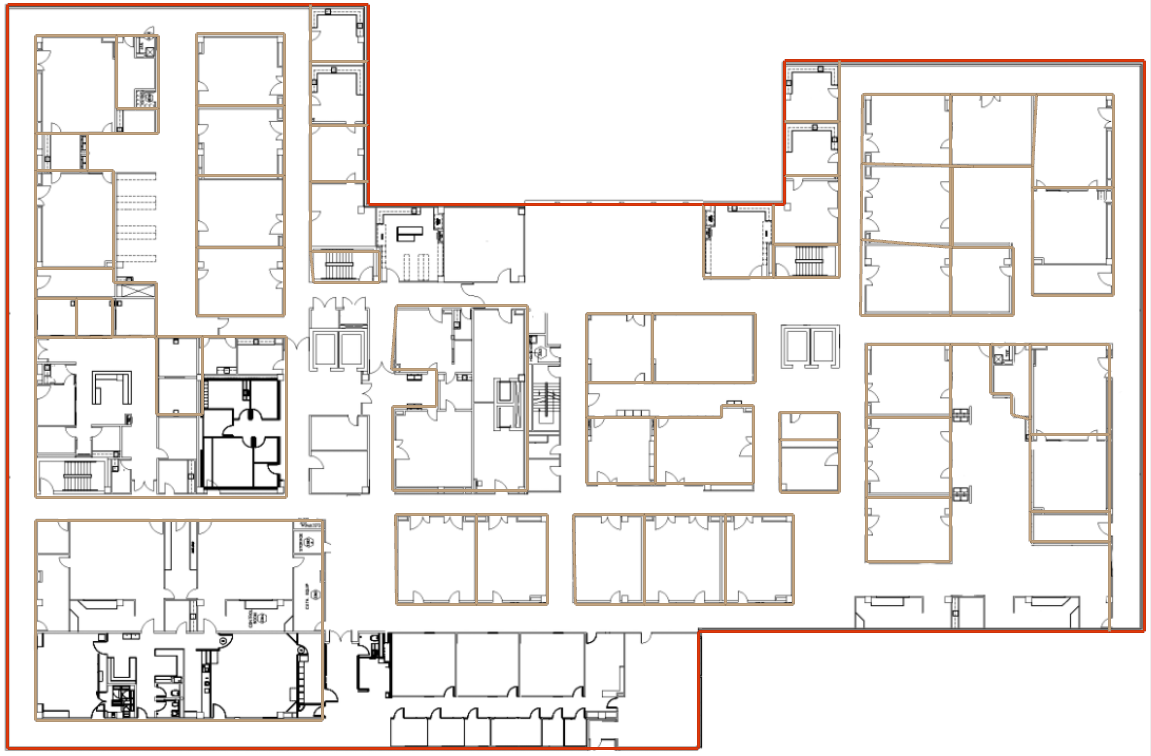 Ekahau Walls Drawn