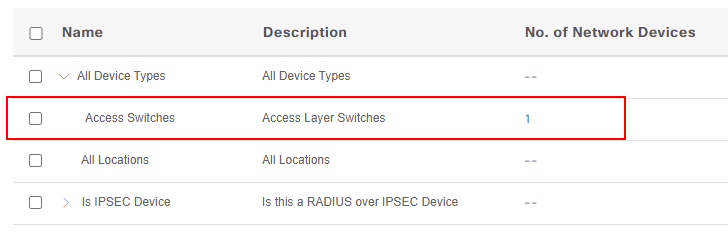 Network Devices - Verification