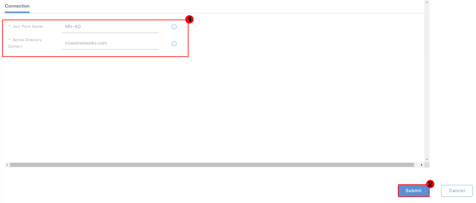 Cisco ISE - AD Configuration